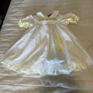 Size 4 vintage Floral baby Smocks